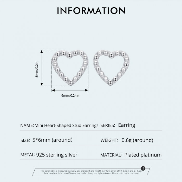 Cercei argint in forma de inima [9]