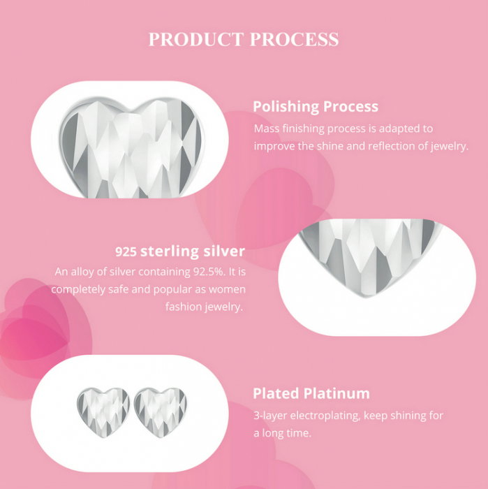 Cercei argint in forma de inima [11]