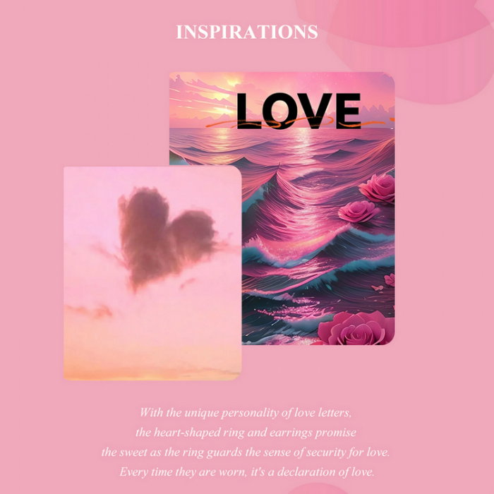 Cercei argint in forma de inima [12]