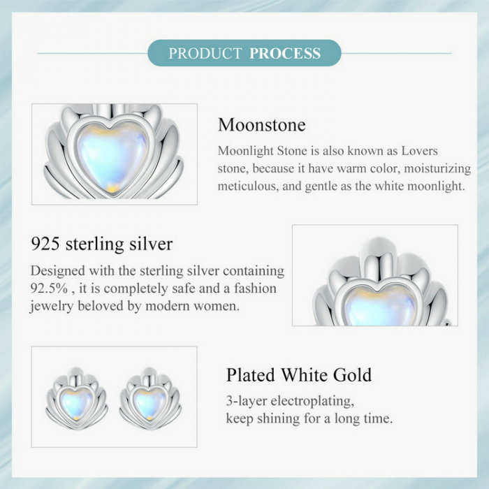 Cercei argint in forma de scoica [11]