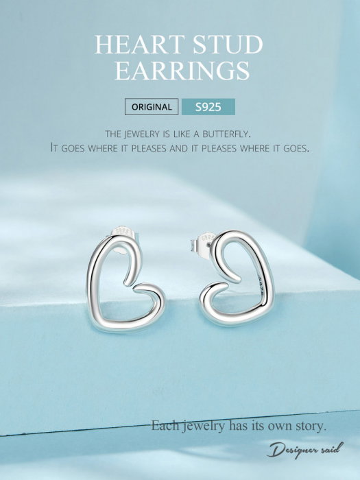 Cercei argint inima [13]