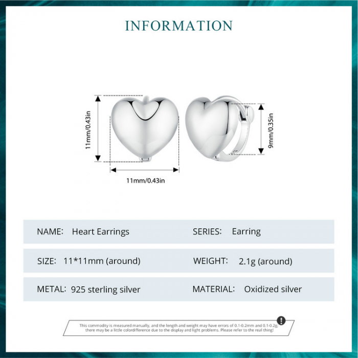 Cercei argint inima [9]