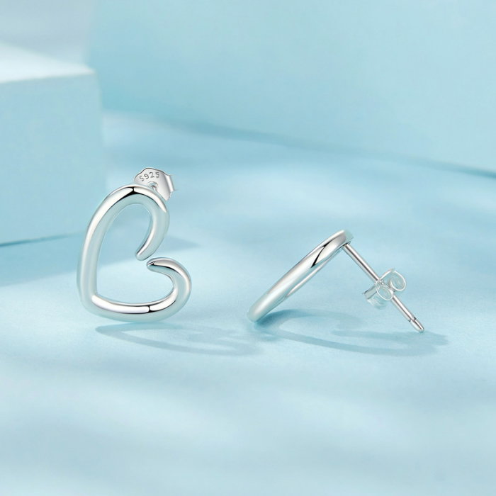 Cercei argint inima [6]