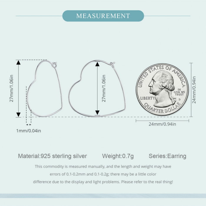 Cercei argint inimioare [9]