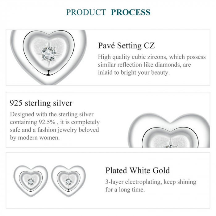 Cercei argint inimioare [10]