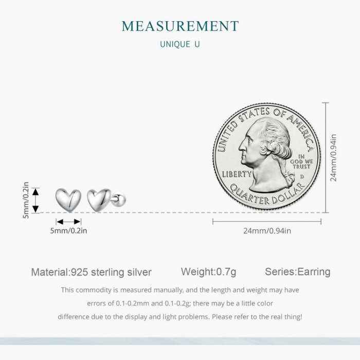 Cercei argint inimioare 3D [9]