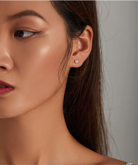 Cercei argint inimioare [5]