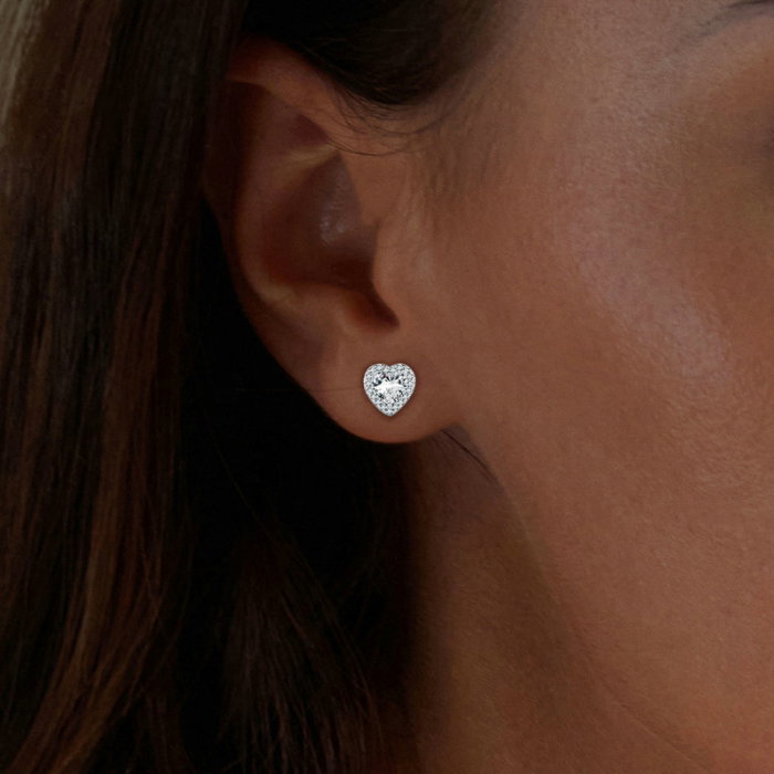 Cercei argint inimioare [2]