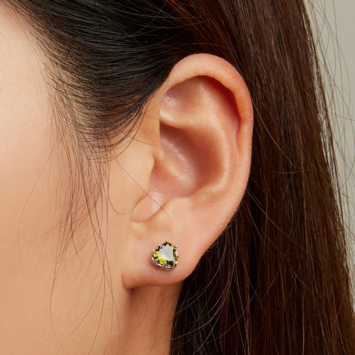 Cercei argint inimioare [6]