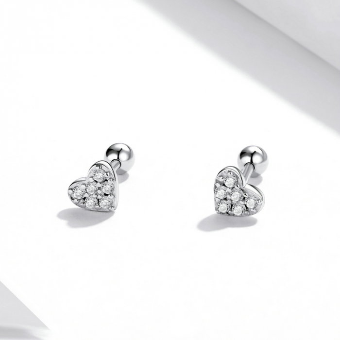 Cercei argint inimioare [11]