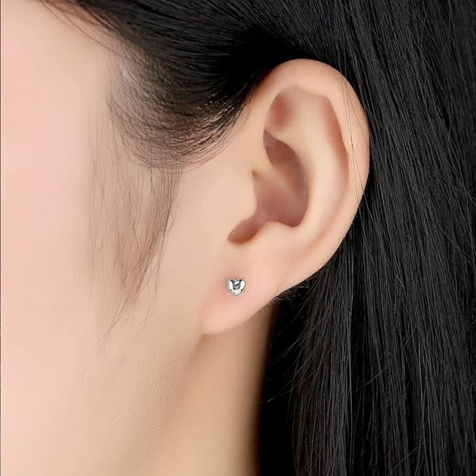 Cercei argint inimioare [3]