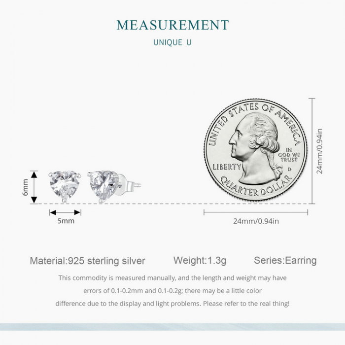 Cercei argint inimioare sclipitoare [11]