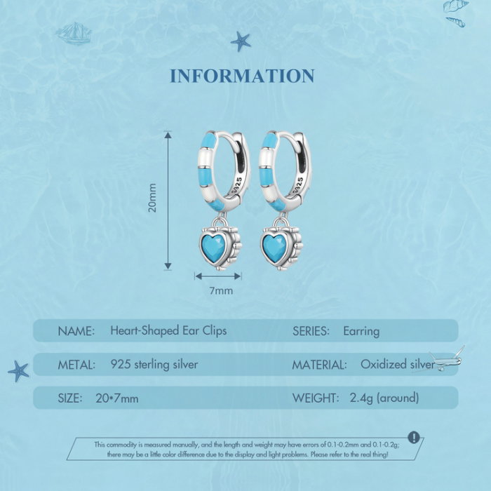 Cercei argint inimioare turcoaz [14]