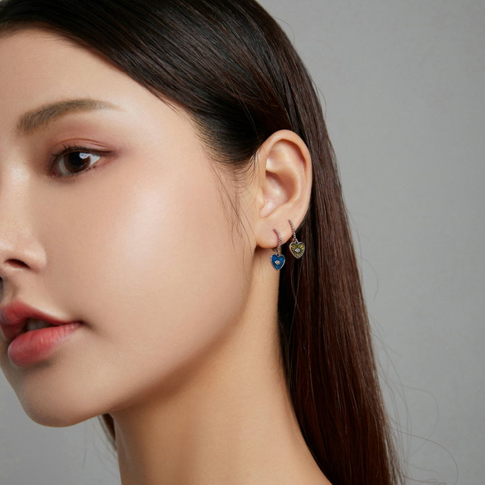 Cercei argint Love Demon Eyes [7]