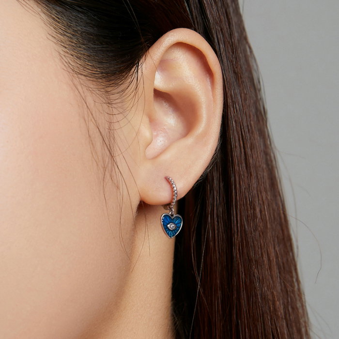 Cercei argint Love Demon Eyes [6]