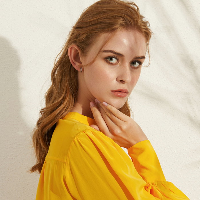 Cercei argint luna si stea placati cu rodiu [10]