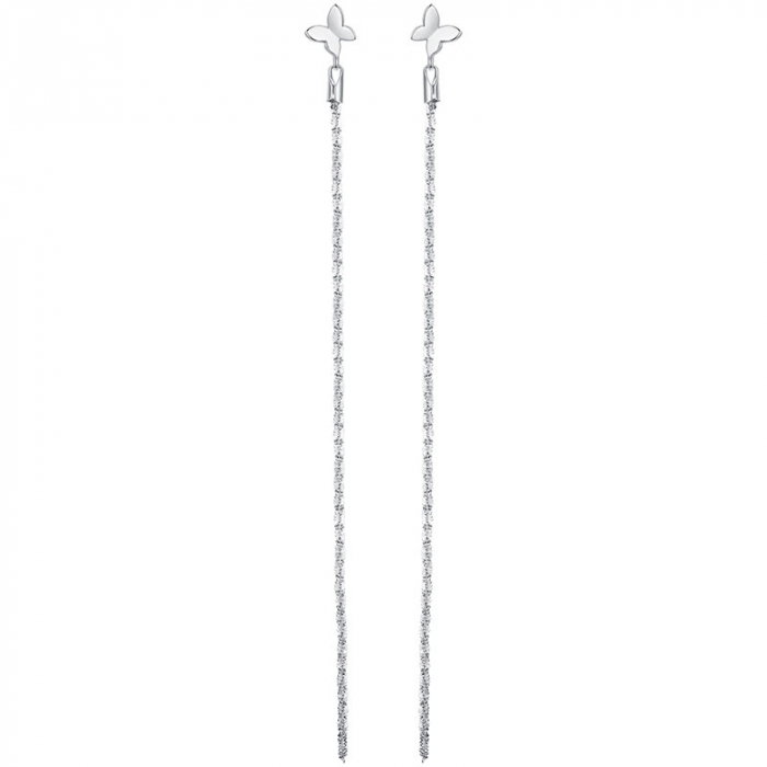 Cercei argint lungi cu fluturasi [1]