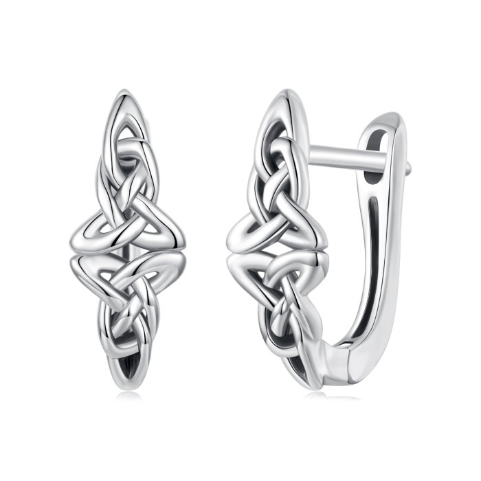 Cercei argint nod celtic [1]