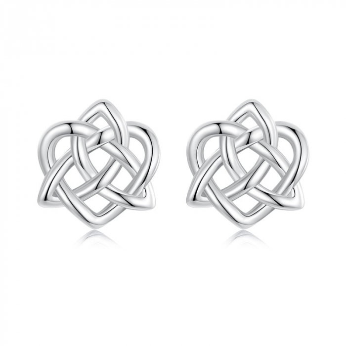 Cercei argint nod celtic [16]