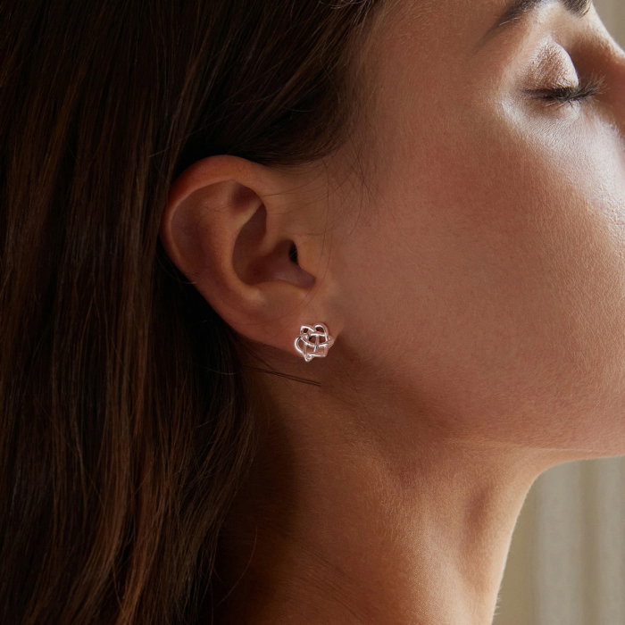 Cercei argint nod celtic [6]