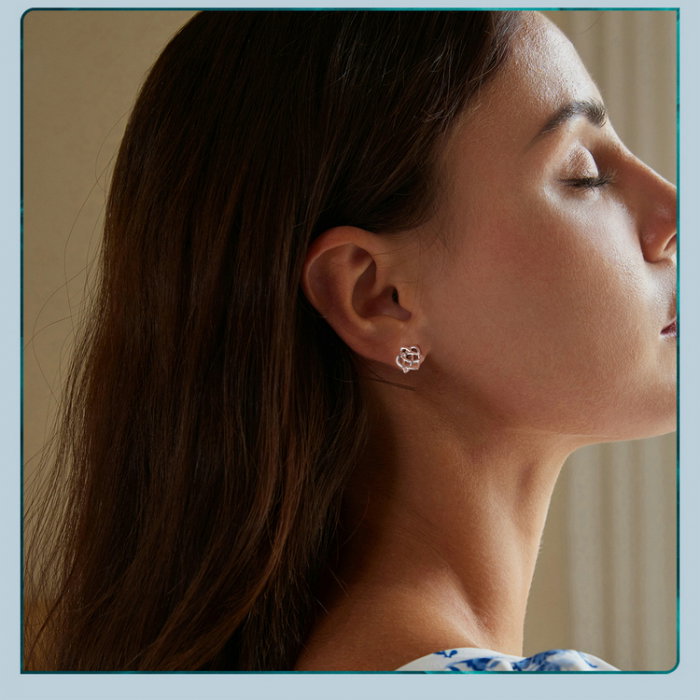 Cercei argint nod celtic [8]