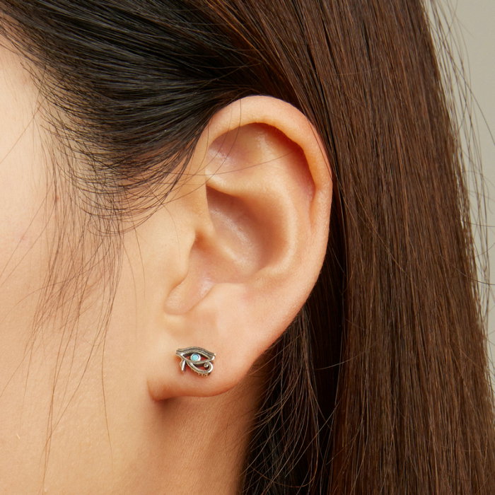 Cercei argint ochiul lui Horus [6]