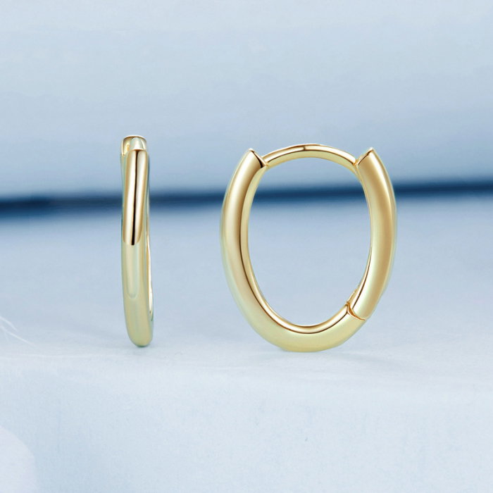 Cercei argint ovali simpli [5]