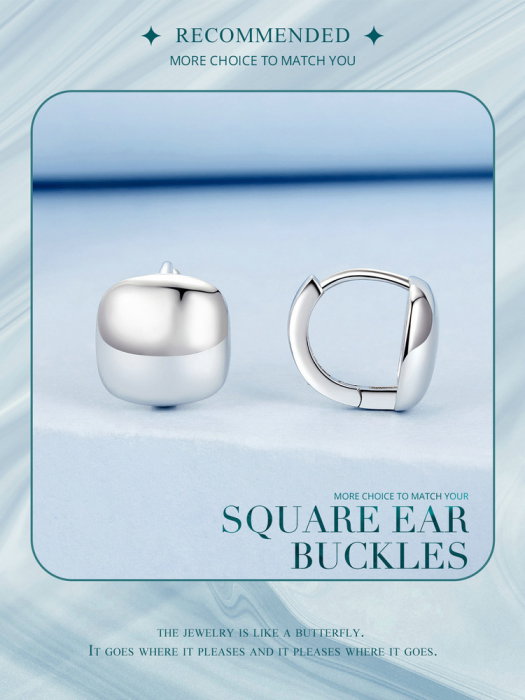 Cercei argint patrati [14]