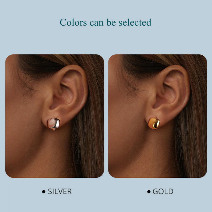 Cercei argint placati cu aur patrati [9]