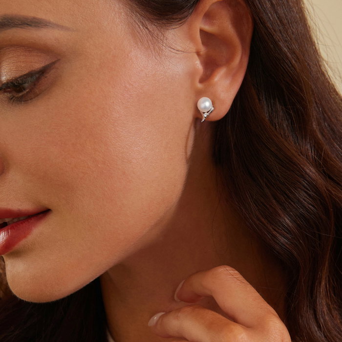 Cercei argint perla naturala [2]