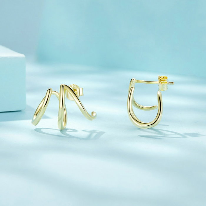 Cercei argint peste lob [6]