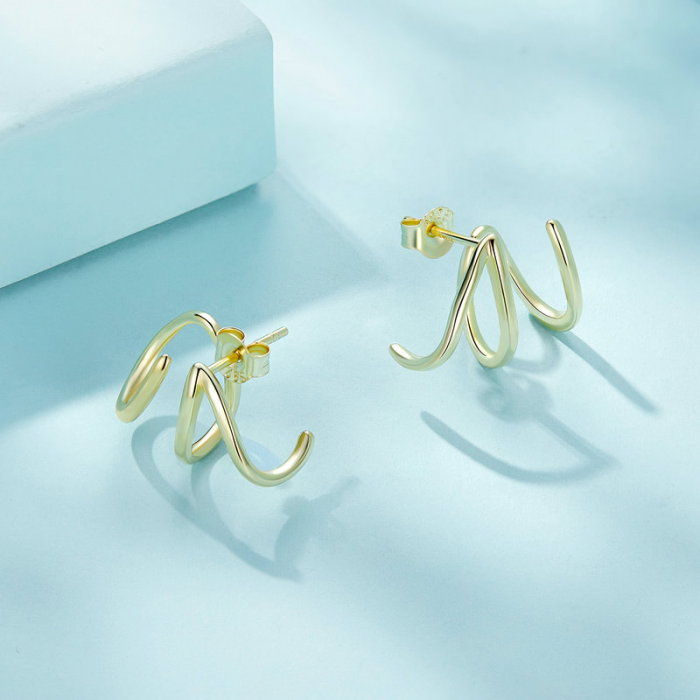 Cercei argint peste lob [3]