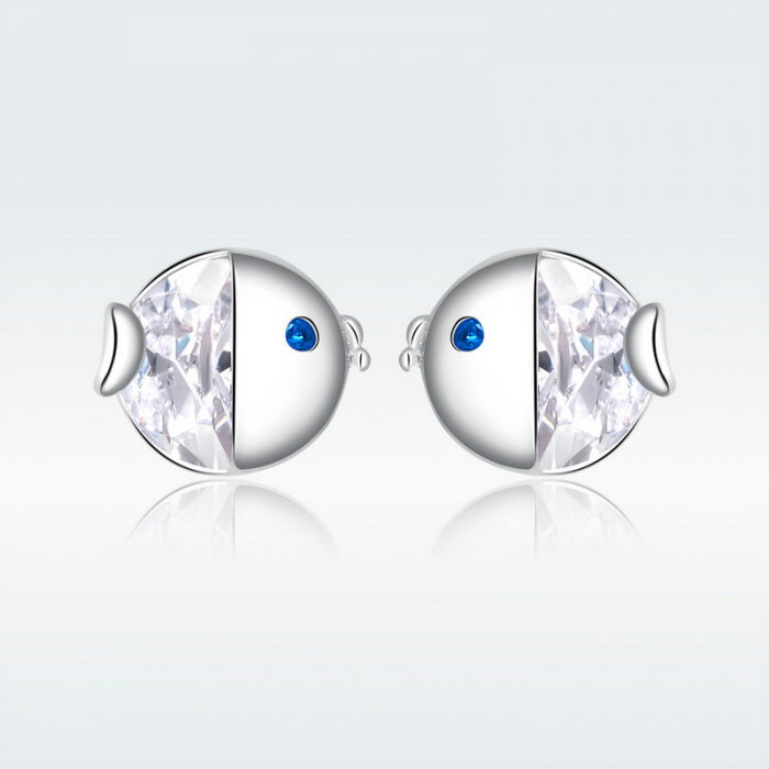 Cercei argint pestisori placati cu rodiu [9]