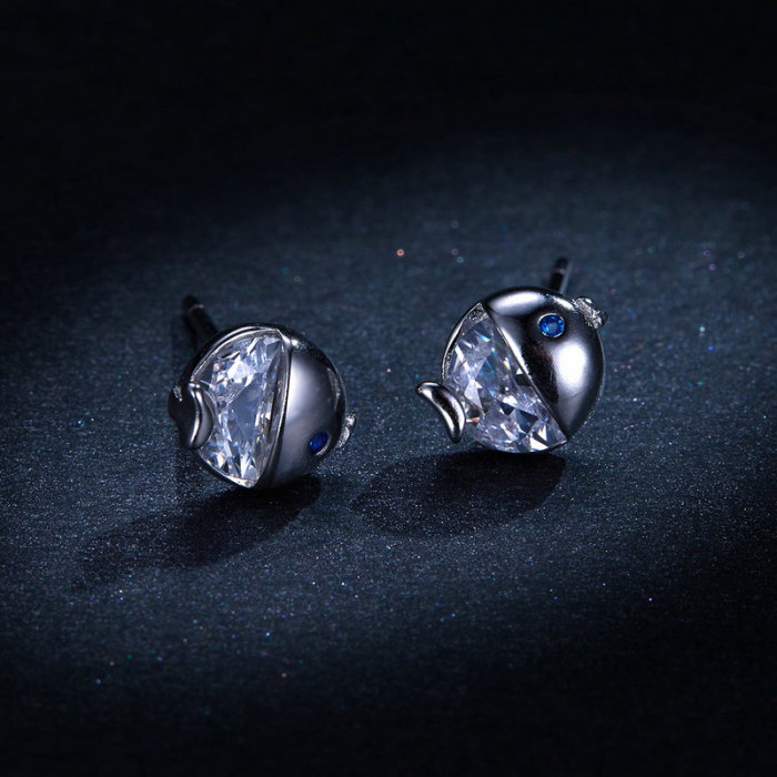 Cercei argint pestisori placati cu rodiu [4]