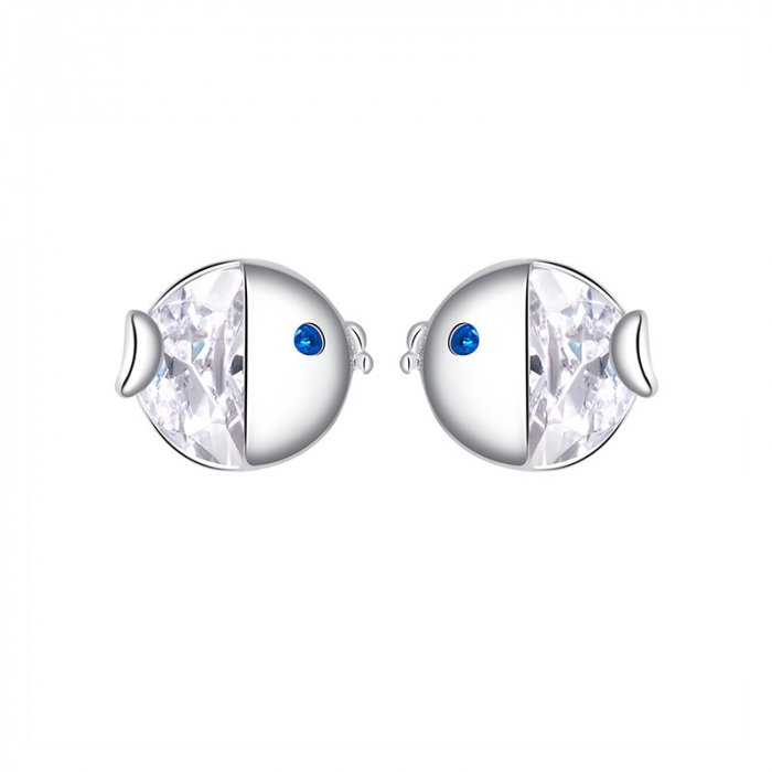 Cercei argint pestisori placati cu rodiu [1]