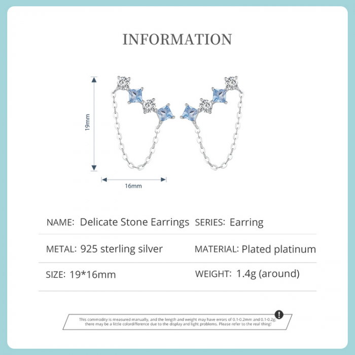 Cercei argint piatra rafinata [10]