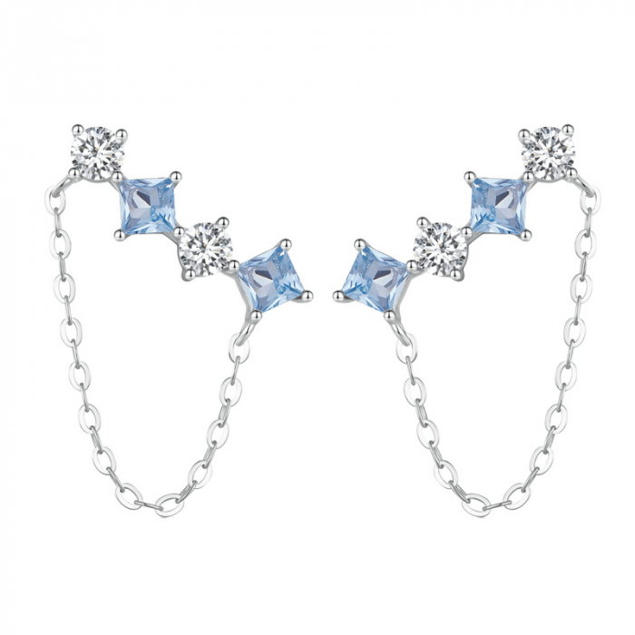 Cercei argint piatra rafinata [1]