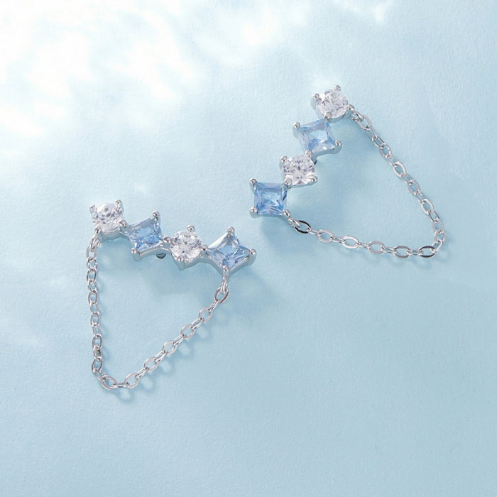 Cercei argint piatra rafinata [6]