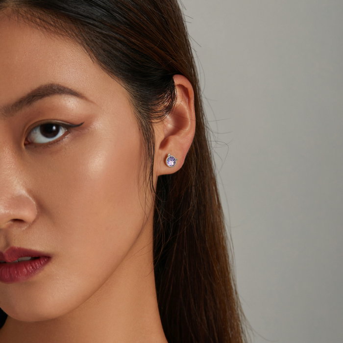 Cercei argint pisicuta cu solzi [7]