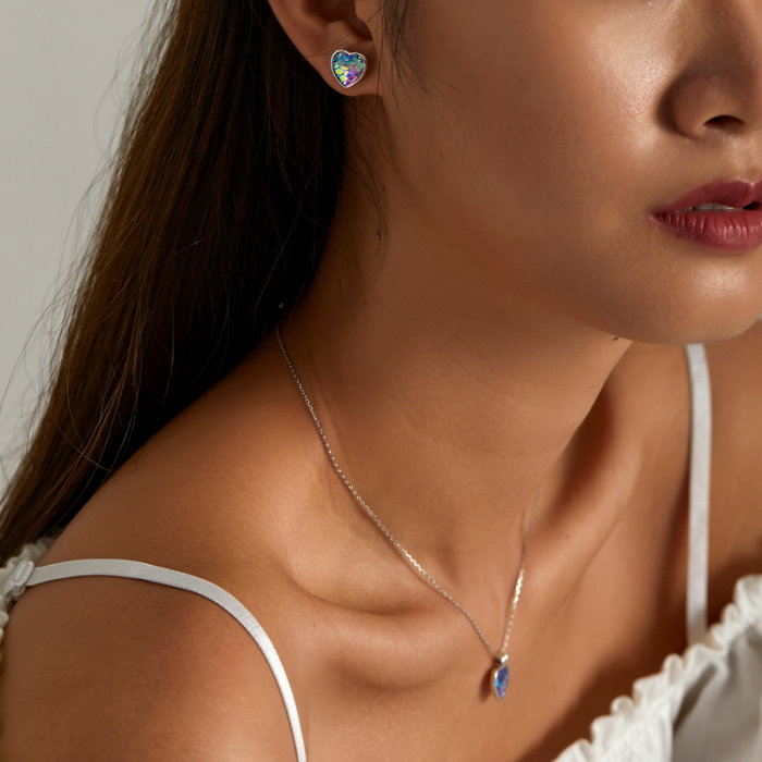 Cercei argint pisicuta cu solzi [8]