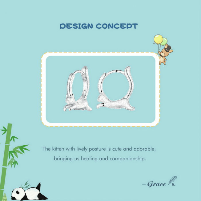 Cercei argint pisicute [9]