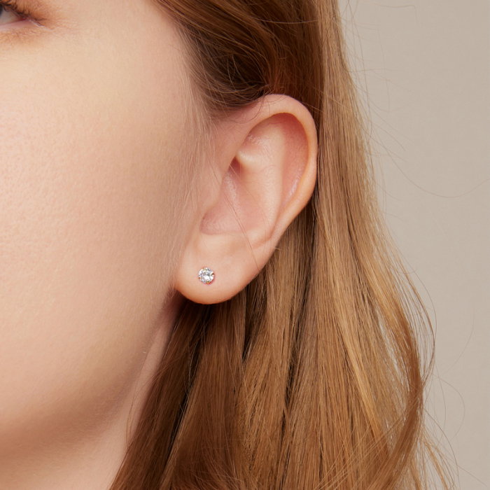 Cercei argint placati cu aur [2]