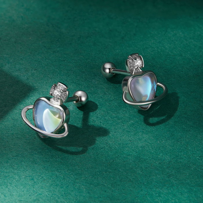 Cercei argint planeta dragostei [7]