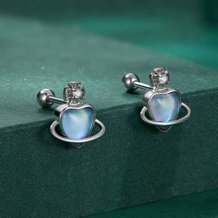 Cercei argint planeta dragostei [5]