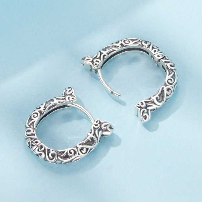 Cercei argint Potcoava Norocoasa [7]