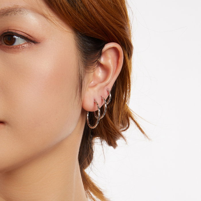 Cercei argint rasuciti Disco [14]