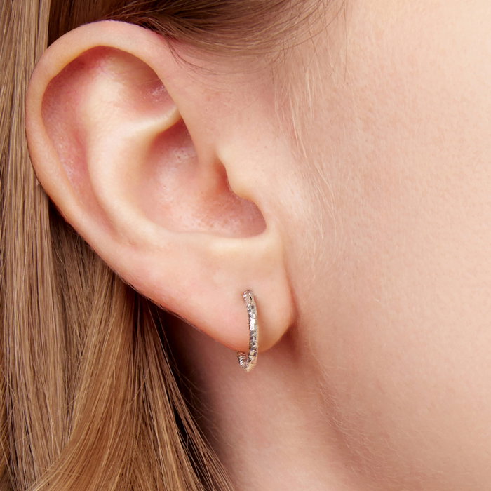 Cercei argint rasuciti Disco [2]