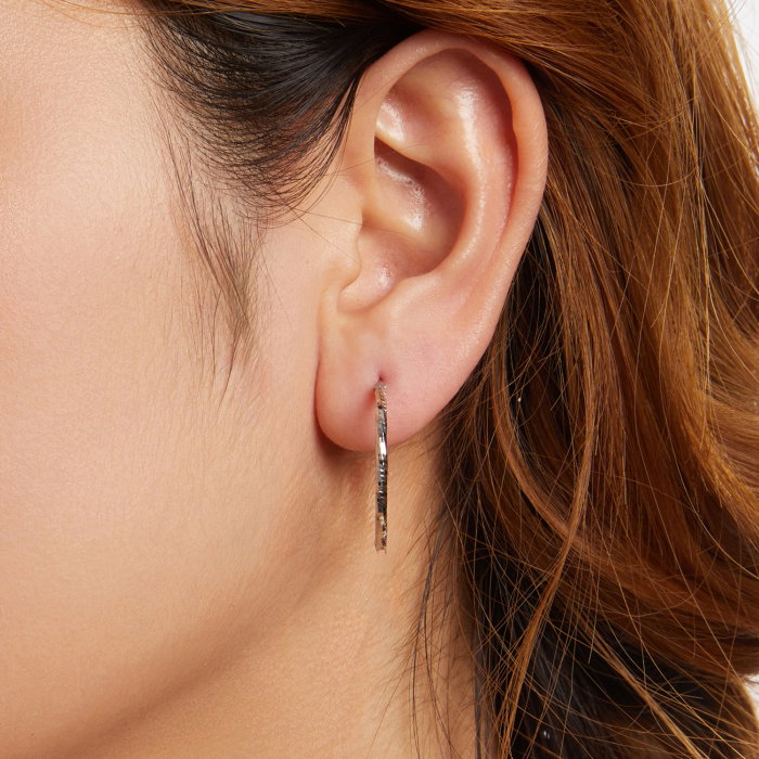 Cercei argint rasuciti Disco [9]