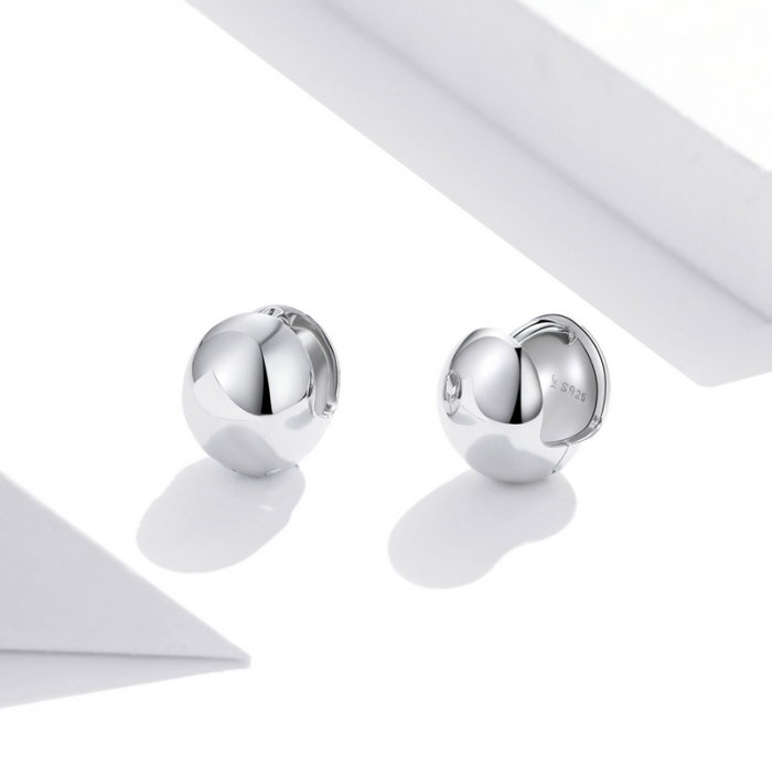 Cercei argint reflexia oglinzii [6]