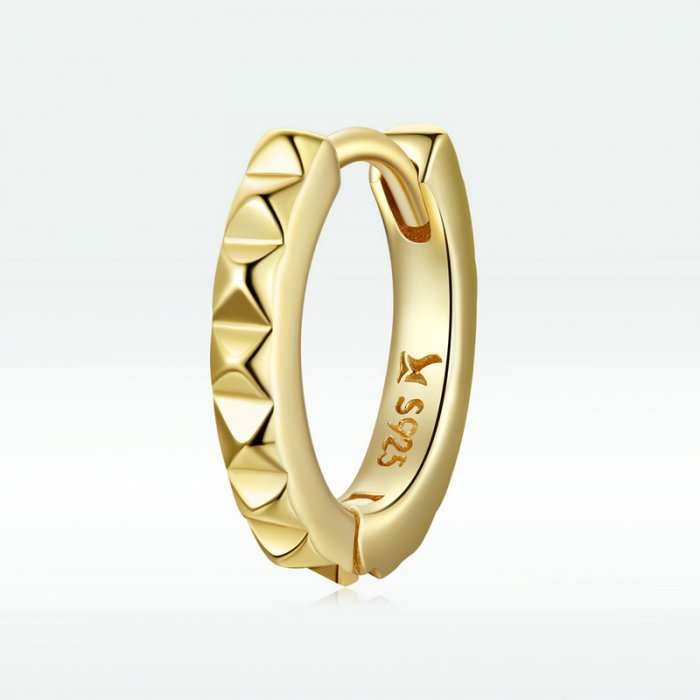 Cercel argint rotund [8]